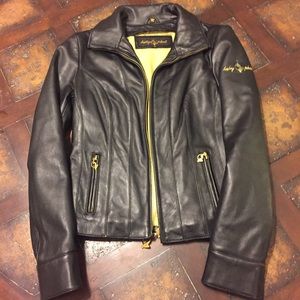 NWOT Baby Phat Soft Black Leather Jacket